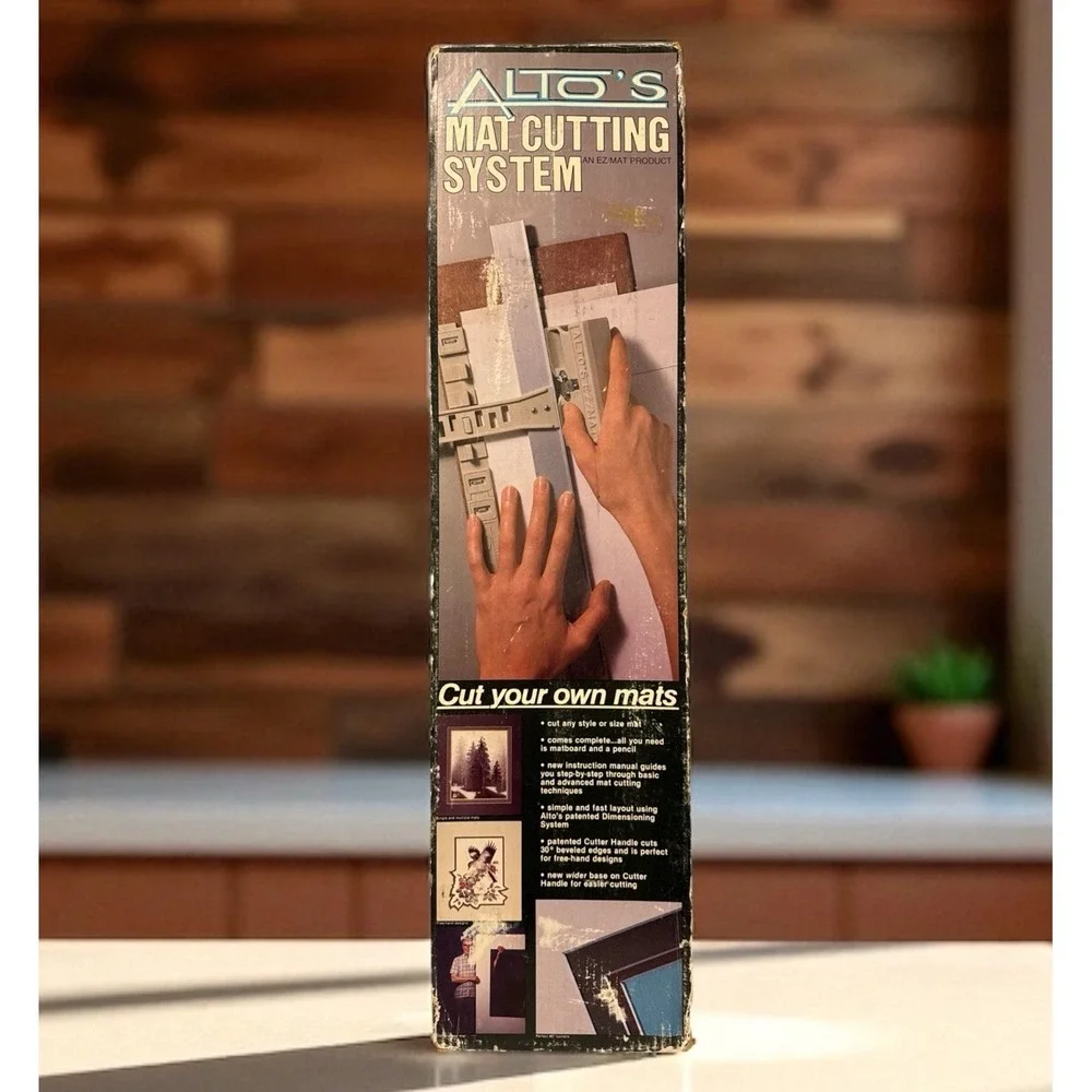 Vintage Alto's EZ Mat‎ Cutting System Framing Board, Cutter In original box